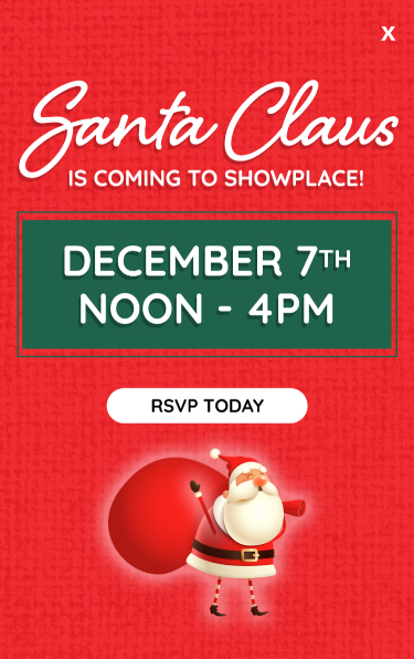 Santa Claus is coming to Showplace! December 7th Noon - 4pm